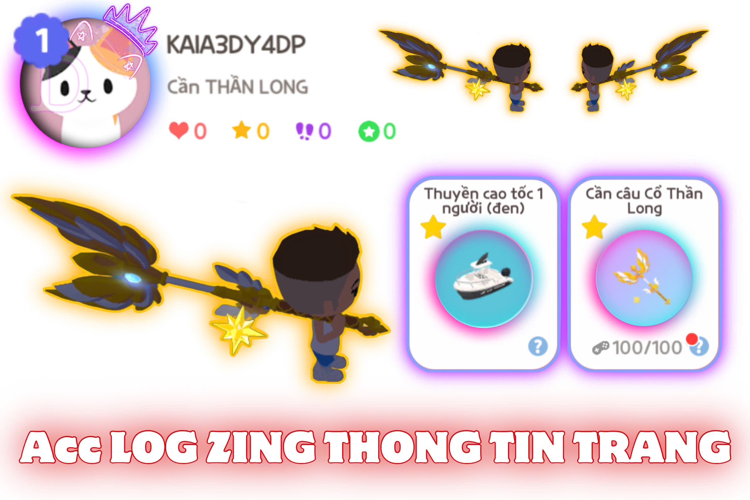 CLONE CẦN THẦN LONG